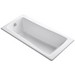 Kohler K-8-0 Maestro™ Cast Iron Soaking Tub, 66 inch x 32 inch x 18-1/4 inch, White