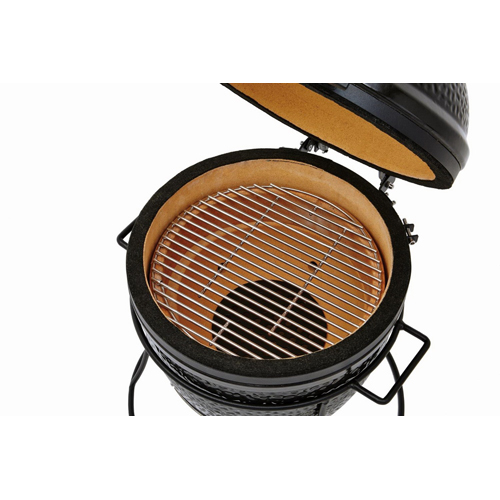 Kamado Joe&reg; Joe Jr Portable Ceramic Grill With Sturdy Stand, 13-1/2 inch, Black