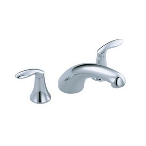 Kohler Coralais® K-T15290-4-CP 2-Handle Roman Tub Trim, Polished Chrome