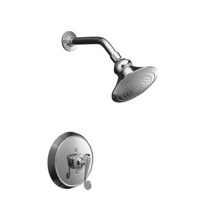 Kohler Revival® K-T16114-4-CP Rite-Temp™ 1-Handle Tub & Shower Trim - Standard, Polished Chrome