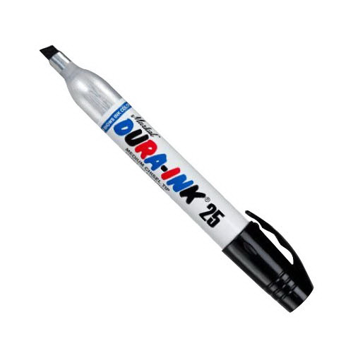 La-Co&reg; Markal&reg; Dura-ink&reg; Permanent Liquid Paint Marker, 1/8 inch or 1/4 inch, Black