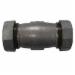 Galvanized Malleable Iron Long Coupling, 2 inch IPS x 2 inch IPS, Compression x Compression; 1 Pack/Carton