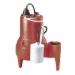 Liberty LE51A-2 1/4 HP 2 inch FNPT Automatic Sewage Pump, 115V, 12A, 25 ft Maximum Head