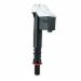Korky 528 QuietFill&reg; White/Black Plastic Toilet Fill Valve