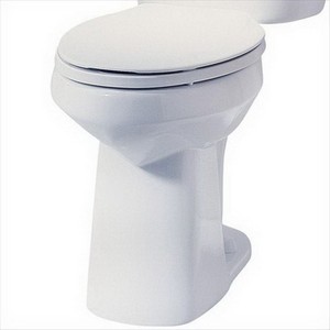 Mansfield 137 Alto™ Smart Height Handicap 12 inch Rough-In ADA Vitreous China Elongated Front Toilet Bowl, 1.6 gpf, White