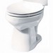 Mansfield 138 Alto™ 10 inch Rough-In Vitreous China Elongated Front Toilet Bowl, 1.6 gpf, White