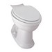 Mansfield 4197 Waverly 1.28™ Smart Height 12 inch Rough-In ADA Vitreous China Elongated Front Toilet Bowl, 1.28 gpf, White