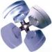Mars 40099 Aluminum Condenser Fan Blade, 4 Blades, 33 Deg Pitch, 18 inch Propeller