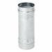 Metal Fab CorrGuard&reg; Stainless Steel Double Wall Straight Length Direct-Vent Pipe, 3 inch I.D. x 5 inch O.D. x 12 inch L