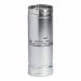 Metal Fab® Adjustable Double Wall Vent Pipe, 4 inch x 12 inch