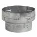 Metal Fab Galvanized Steel Double Wall Increaser, 3 inch x 5 inch