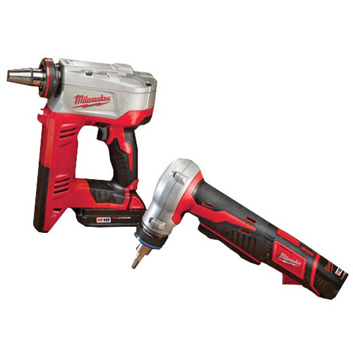 Milwaukee&reg; ProPEX&reg; 2432-22 M12&trade; Compact Cordless Expansion Tool Kit, 3/8 to 1 in Tubing, 12 VDC, Lithium-Ion Battery