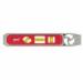 Milwaukee&reg; 48-22-5109 ECX&trade; Magnetic Reaming Torpedo Level, 10 in L, 3 Vials, 0 deg, 45 deg, 90 deg Vial Position, 0.0015 in, 1 in, Aluminum