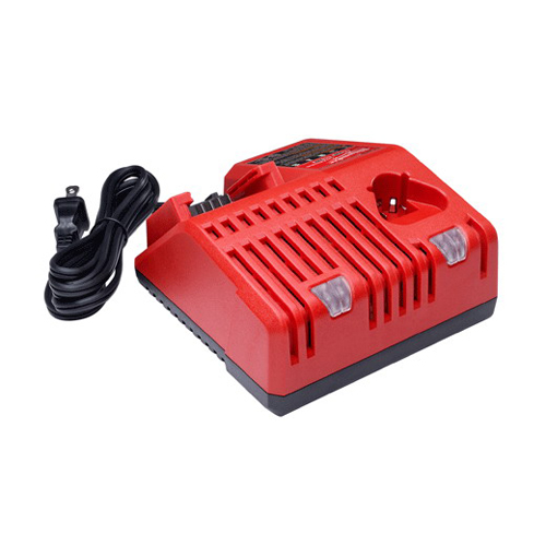 Milwaukee&reg; 48-59-1812 M12&trade; Slide Multi-Voltage Charger, For Use With Milwaukee&reg; M12&trade; 48-11-2401, 48-11-2401 and M18&trade; 48-11-1815, 48-11-1828 Battery Pack, Lithium-Ion Battery, 1 hr Charging Time