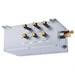 Mitsubishi Electric M-Series 3-Port Branch Box, 17-3/4 inch x 7-3/4 inch, Galvanized
