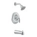 Moen Eva T2133 1 Lever Handle Tub & Shower Trim, 2.5 gpm, Chrome