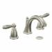Moen T6620BN Brantford 2-Lever Handle High-Arc Spout 8 inch Widespread Bathroom Faucet Trim, 1.5 gpm, Brushed Nickel