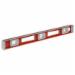 Ridgid 724 Top-Read 3 Vial Aluminum Magnetic Level, 24 inch L