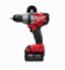 Milwaukee&reg; 2604-22 M18&trade; FUEL&trade; Cordless Hammer Drill/Driver Kit, 1/2 in Metal Single Sleeve Ratcheting Lock Chuck, 18 VDC, 0 to 550/0 to 1850 rpm No-Load