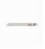 Milwaukee&reg; 48-00-5093 Sawzall&reg; Straight Back Thin Kerf Reciprocating Saw Blade, 8 in L x 3/4 in W, 8/12, Bi-Metal Body, Universal Tang