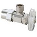 Nabco Lead-Free CPVC Angle Stop, 1/2 inch x 3/8 inch OD, Compression, Chrome Plated