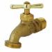 B&K 103-004 Brass Standard Hose Bibb, 3/4 inch x 3/4 inch, MNPT x Hose Threaded