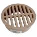 NDS 13S Round Polyolefin Grate, 4 inch, Sand