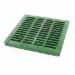 NDS 2412 Square Polyolefin Grate, 24 inch L x 24 inch W, Green