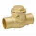 Brass Swing Check Valve, 1-1/4 inch, Sweat x Sweat