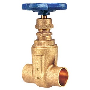 Nibco® S-113 Class 125 Bronze Screw-In Bonnet Gate Valve, 1-1/4 inch x 1-1/4 inch, Solder x Solder