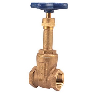 Nibco® T-111 Bronze Screw-In Bonnet Multi-Turn Gate Valve, 2 inch x 2 inch, FNPT x FNPT