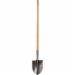 Nupla® 72016 Round Point Fiberglass Handle Steel Shovel, 9 inch x 11-1/2 inch