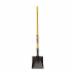 Nupla® 72071 Square Point Fiberglass Handle Steel Shovel, 9-7/8 inch x 11-1/2 inch