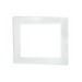 Harvey 38941 Quadtro&reg; Plastic Faceplate For Quadtro Center And Offset Washing Machine Outlet Box; 12/Case