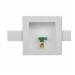 Harvey 39155 Low Lead Valve CPVC Ice Maker Outlet Box, 1/4-Turn Brass Ball Valve; 6/Pack