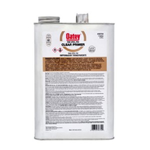 Oatey® 30754 PVC/CPVC Pipe Primer, 1 gal, Clear; 6/Pack