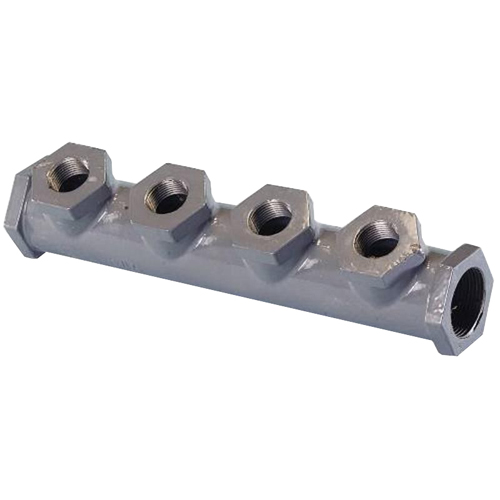 Omega Flex&reg; TracPipe&reg; Cast Iron Coated Manifold, 3/4 inch x 1/2 inch x 1/2 inch