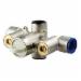 Pfister 0T8-410A Thermostatic Rough Valve With Plug & Integral Stops, 12 gpm At 80 PSI, 3/4-14 FNPT Inlet x 3/4-14 FNPT