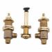 Pfister 0X6-150R Pfirst Series 2-Handle Universal Adjustable Loose Body Roman Tub Valve, 15 - 18 gpm, 1/2 inch Inlet x 1/2 inch Outlet