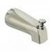 Braxton Harris TSNDC Adjustable Nose-Diverter Copper Tub Spout, 1/2 inch, Polished Chrome