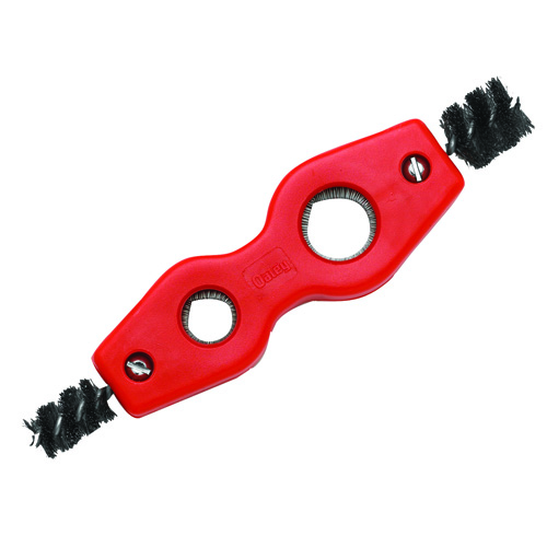 Oatey&reg; 4-in-1 High Carbon Steel Fitting Brush; 12/Pack