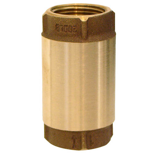 Simmons Lead-Free Brass Pump Check Valve, 1/2 inch