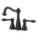 Pfister™ GT46-M0B Marielle™ Professional Grade 2-Handle 4 inch Widespread Lavatory Faucet With Pop-Up, 1.5 gpm, Tuscan Bronze