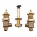 Pfister JX6-150R Pfirst Series 2-Handle Universal Adjustable Loose Body Roman Tub Valve, 15 - 18 gpm, 1/2 inch IPS Male x 1/2 inch IPS Male