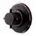 Pfister R79-600Y 1 Cross Handle 3 Port Professional Grade Universal Thermostatic Diverter Valve Trim, Tuscan Bronze