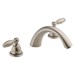 Peerless PTT298696-BN Apex Two Handle Roman Tub Trim, 18 gpm, Brilliance Brushed Nickel