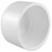 Charlotte SCH 80 PVC Slip Cap, 1/2 inch