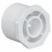 SCH 40 PVC Flush Style Reducer Bushing, 2-1/2 inch x 1-1/2 inch, Spigot x Socket