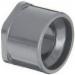 SCH 40 ASTM D-2466 PVC Bushing, 6 inch x 3 inch, Spigot x Socket