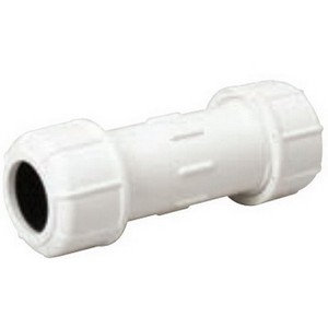 PVC Dresser Coupling, 4 inch, Compression; 6/Master Carton